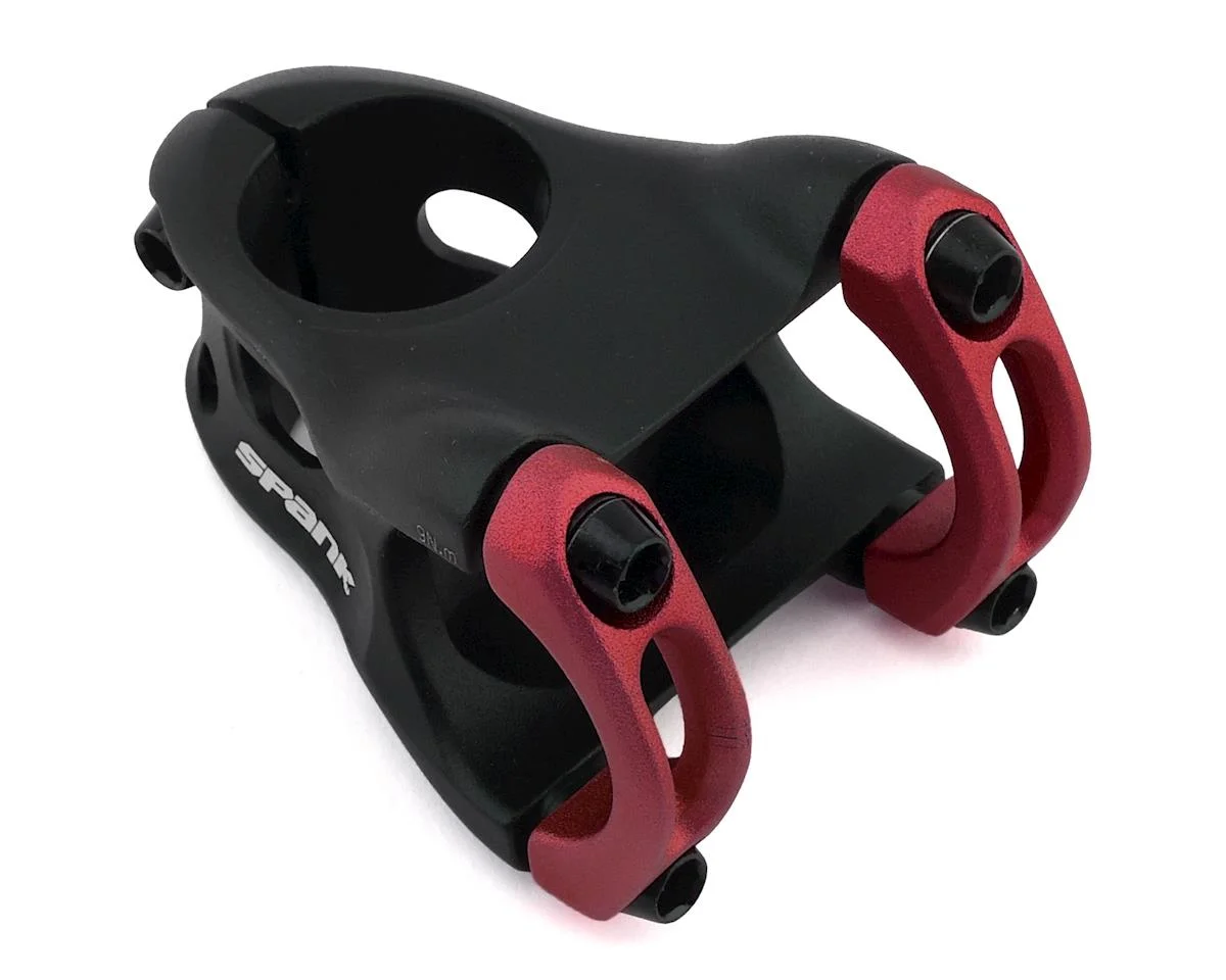 Spank Split Stem (Red) (31.8mm) (38mm) (0°)